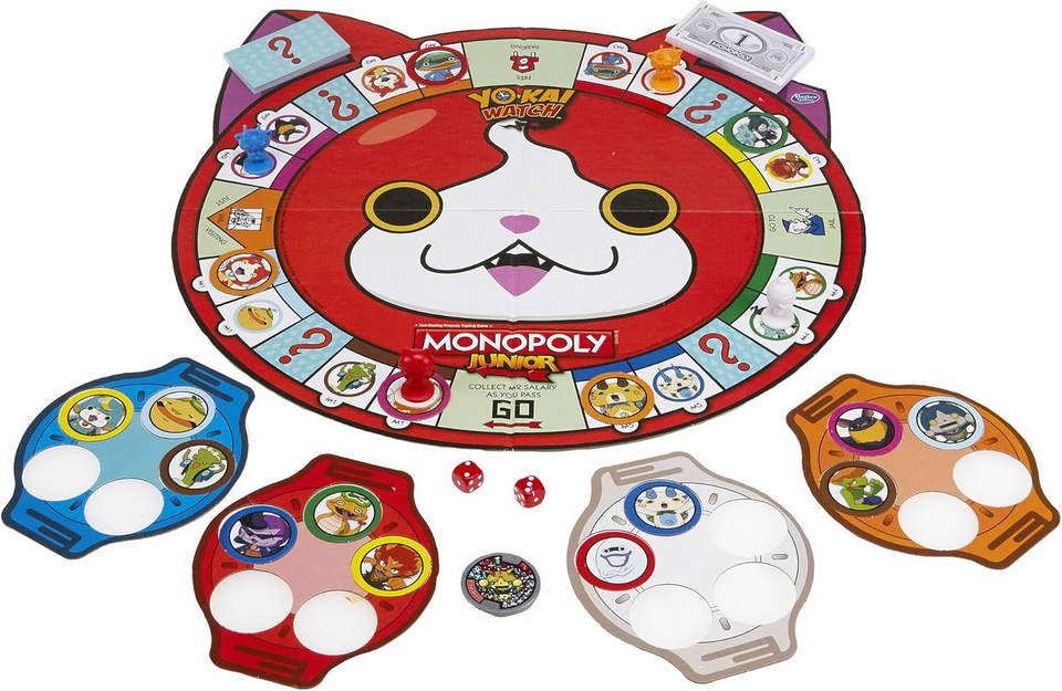 Hasbro Gaming B6494 Monopoly Junior: Yo-kai Watch Edition