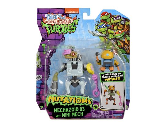 Tales of Teenage Mutant Ninja Turtles: Mutations 4.5” Mechazoid 03 and Mini Mech