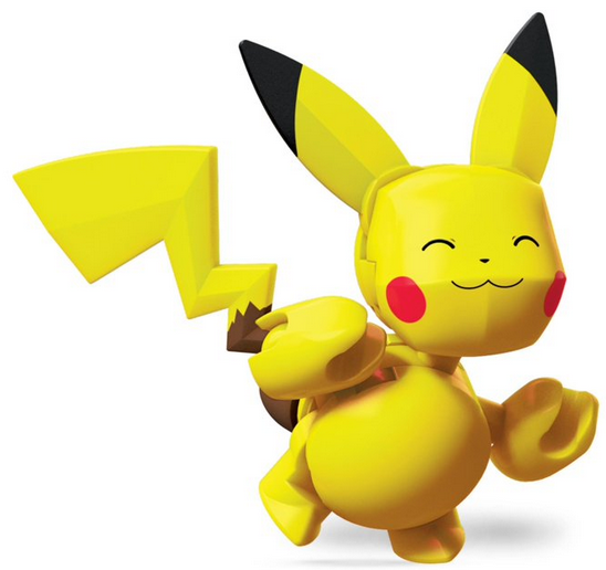 Mega Construx Pokemon Buildable Pikachu Figure & Poke Ball