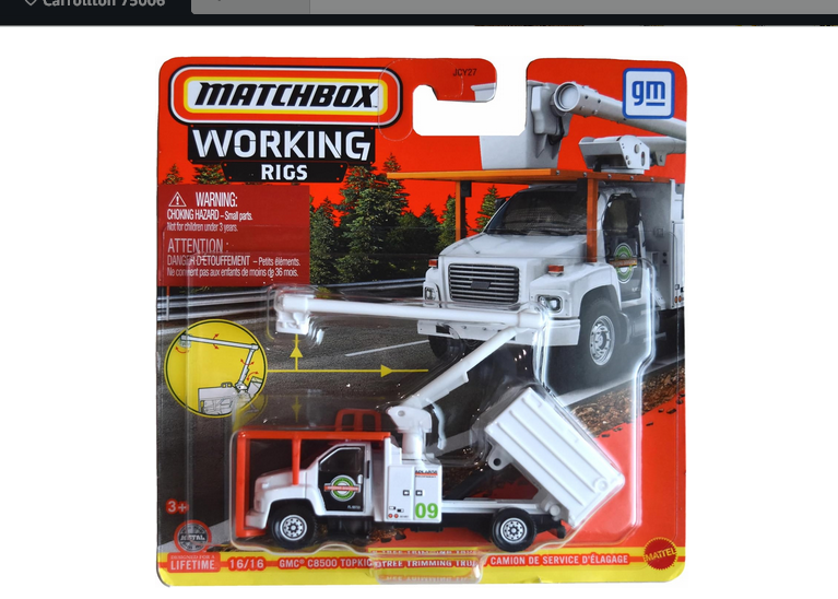 Mattel Working Rigs Play Vehicles, Diecast