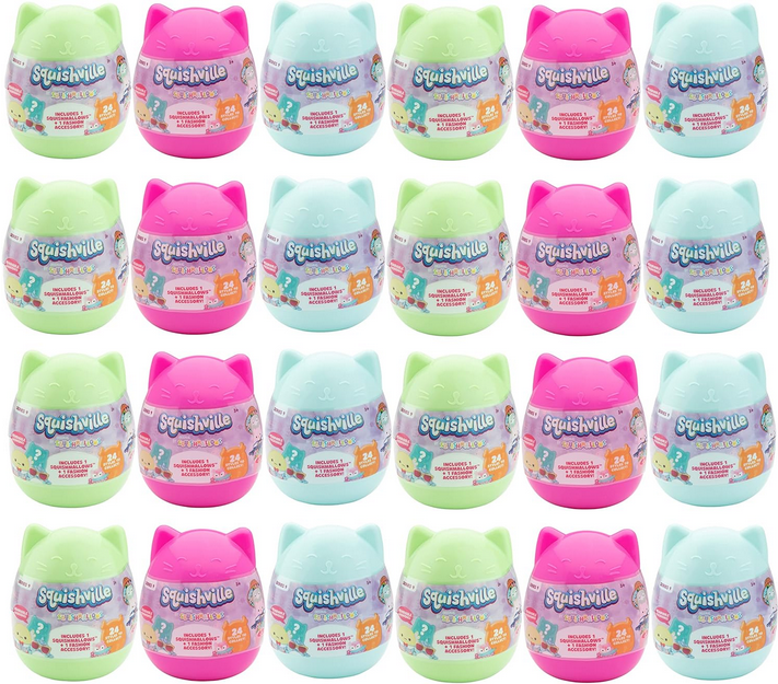 Squishmallows Squishville, Series 9 (1) Random BlindNew 2023 Mini Plush Toys & Accessories, Styles May Vary - Officially Licensed Kellytoy - Gift for Kids