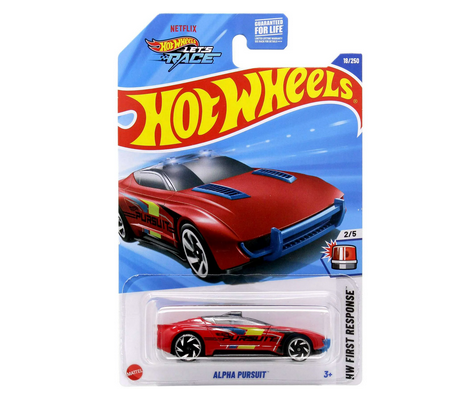 Hot Wheels HW First Response Alpha Pursuit Diecast Car