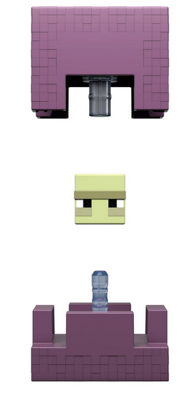 Minecraft Shulker Action Figure & Accessories Set, 3.25-inch Scale Collectible Toy