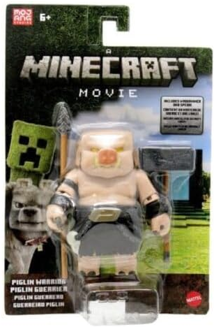 Mattel Minecraft Action Figure & Accessories Set, Piglin Warrior