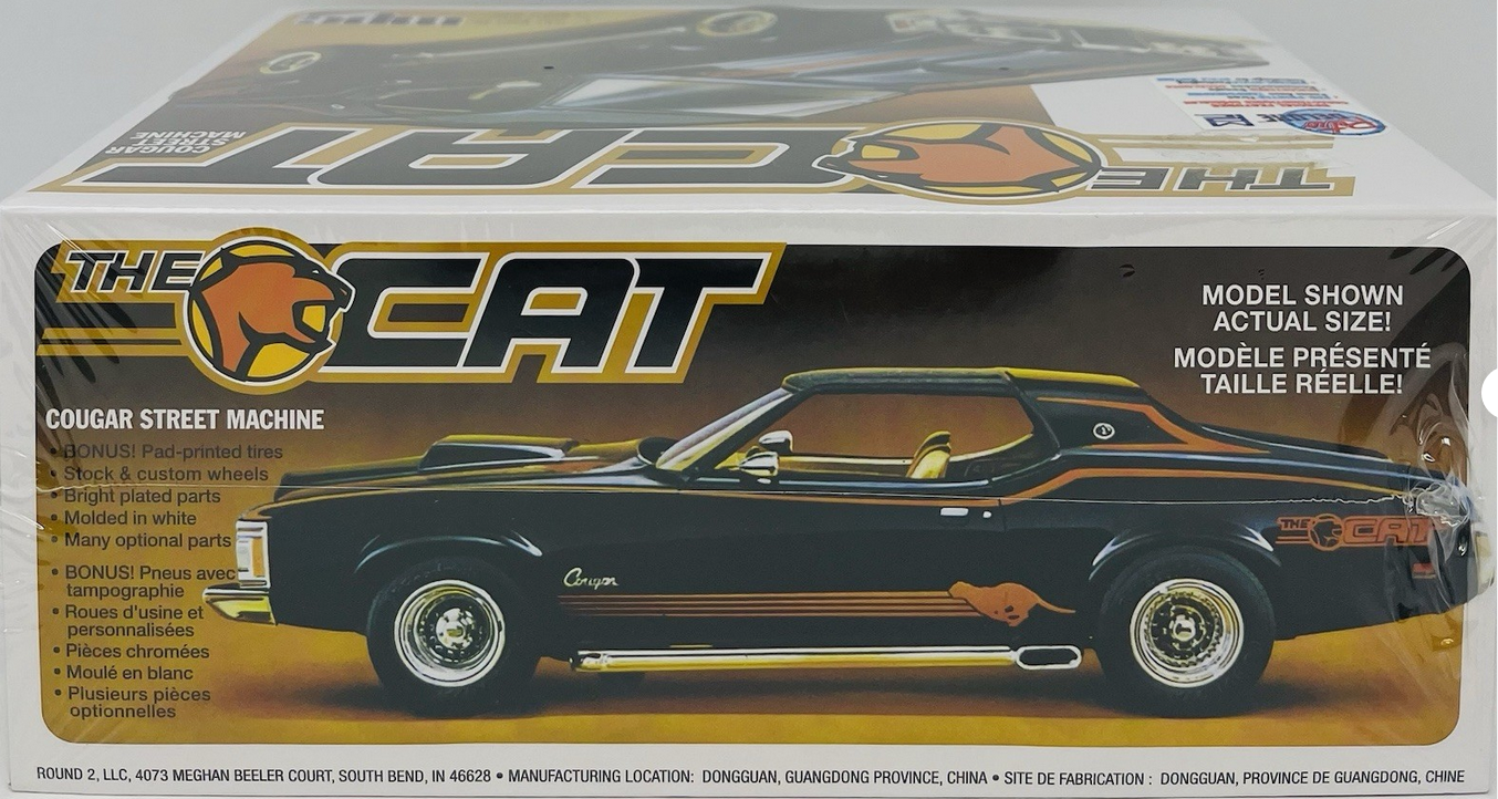 MPC 1973 Mercury Cougar The Cat Plastic Model Kit MPC1004M 1:25 Scale