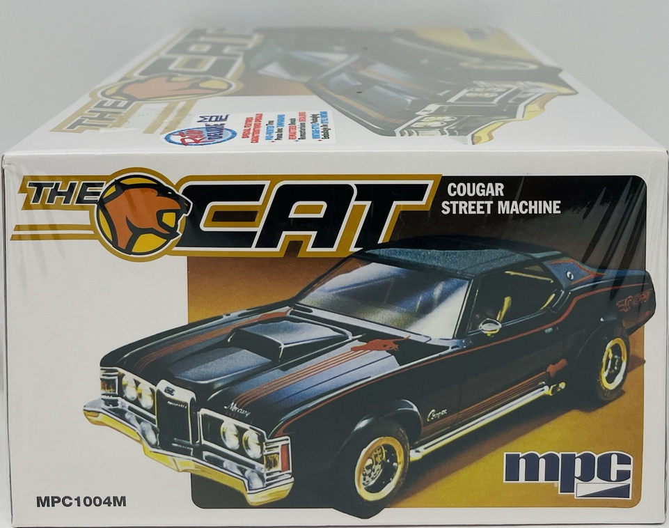 MPC 1973 Mercury Cougar The Cat Plastic Model Kit MPC1004M 1:25 Scale