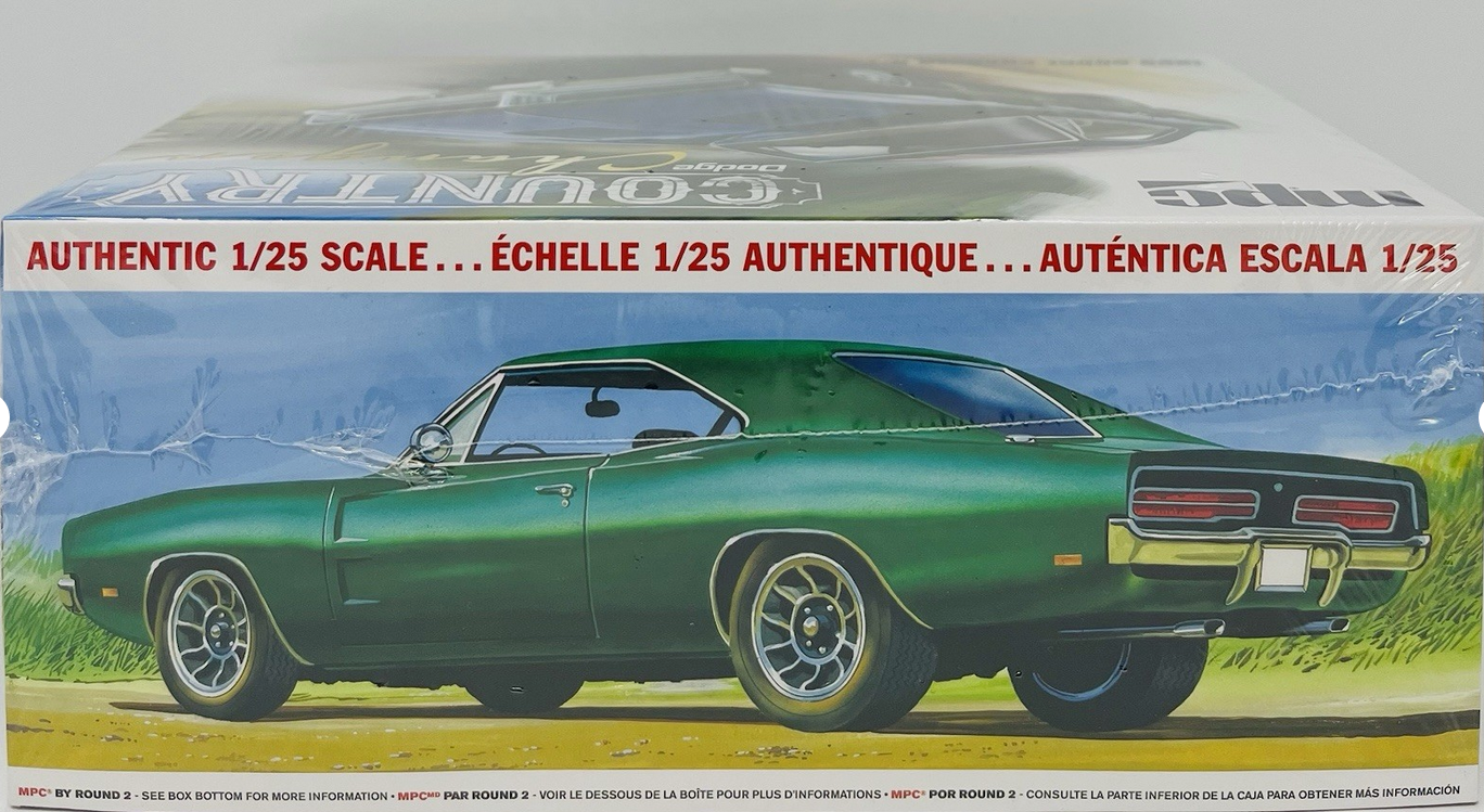 MPC "1969 Country Dodge Charger R/T " 1:25 Scale Model Kit #MPC878M Sealed