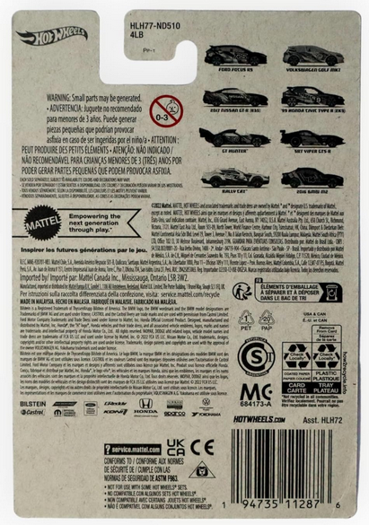 Hot Wheels Neon Speeders 1:64 Diecast (GT Hunter 5/8)