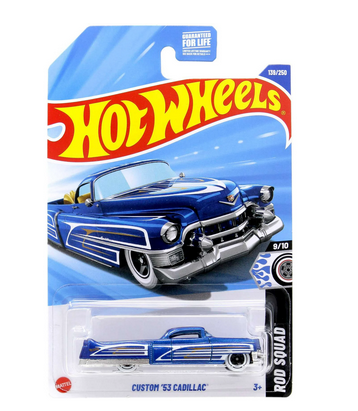 Hot Wheels Rod Squad Custom '53 Cadillac Diecast Car