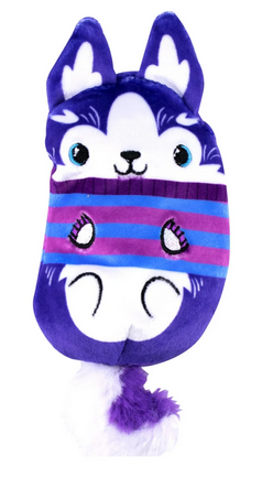 Dogs vs Squirls - Mystery Bag - 1pk - 4" Super-Soft & Bean-Filled Plush! Gold Wave