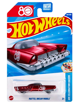 Hot Wheels Mattel Dream Mobile, 80th Anniversary