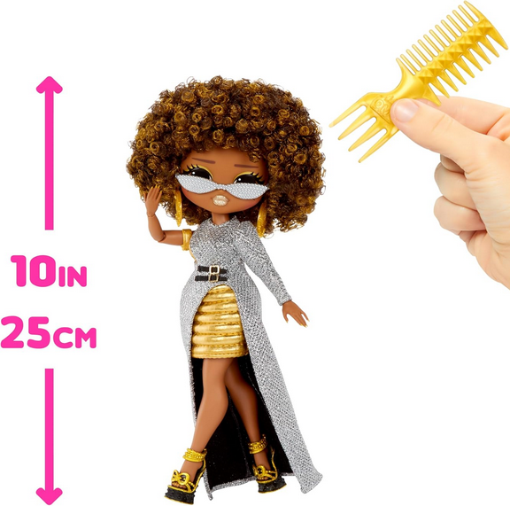 LOL Surprise OMG Royal Bee Fashion Doll with Multiple Surprises Including Transforming Fashions and Fabulous Accessories