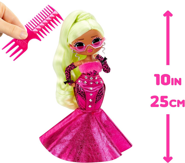 LOL Surprise OMG Lady Diva Fashion Doll with Multiple Surprises Including Transforming Fashions and Fabulous Accessories