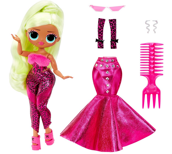 LOL Surprise OMG Lady Diva Fashion Doll with Multiple Surprises Including Transforming Fashions and Fabulous Accessories