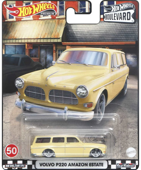 Hot Wheels Premium - Boulevard Series 50 - Volvo P220 Amazon Estate