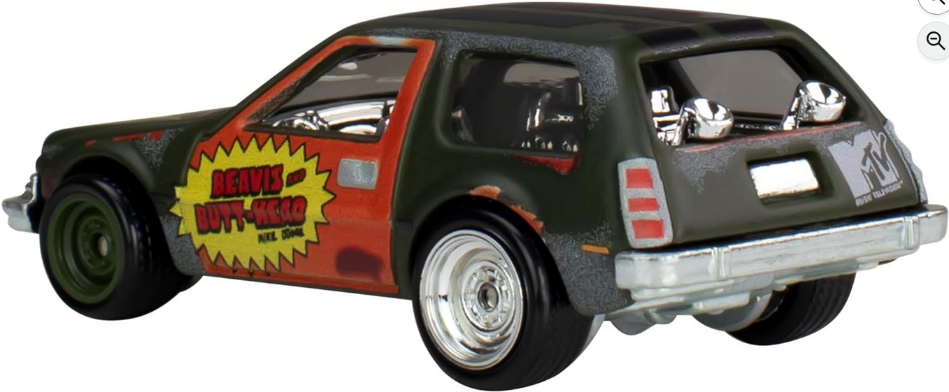 Hot Wheels Premium '77 Packin' Pacer Beavis and Butt-Head Pop Culture