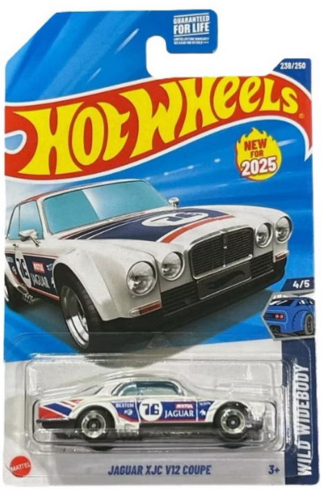 Hot Wheels Jaguar XJC V12 Coupe Wild Widebody New 2025