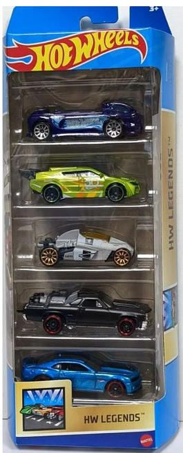 Hot Wheels 5 pack HW Legends