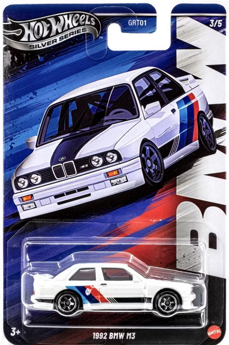 Hot Wheels 1992 BMW M3 BMW Silver Series