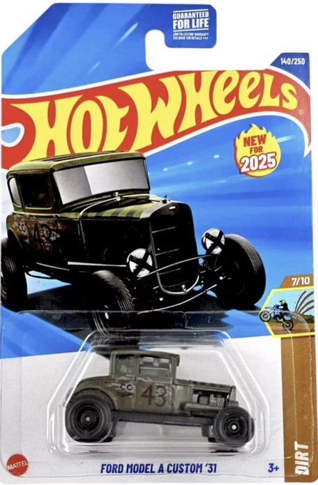 Hot Wheels Ford Model A Custom 1931 Dirt New 2025