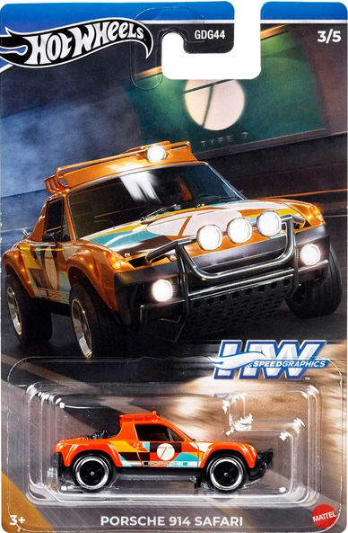 Hot Wheels Porsche 914 Safari HW Speed Graphics 3/5
