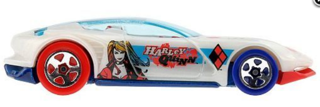 Hot Wheels - Gazella GT: DC Batman Series #5/5 (2022) Harley Quinn / White