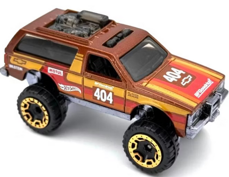 Hot Wheels Chevy Blazer 4x4 Dirt