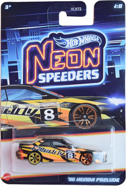 Hot Wheels '98 Honda Prelude Neon Speeders