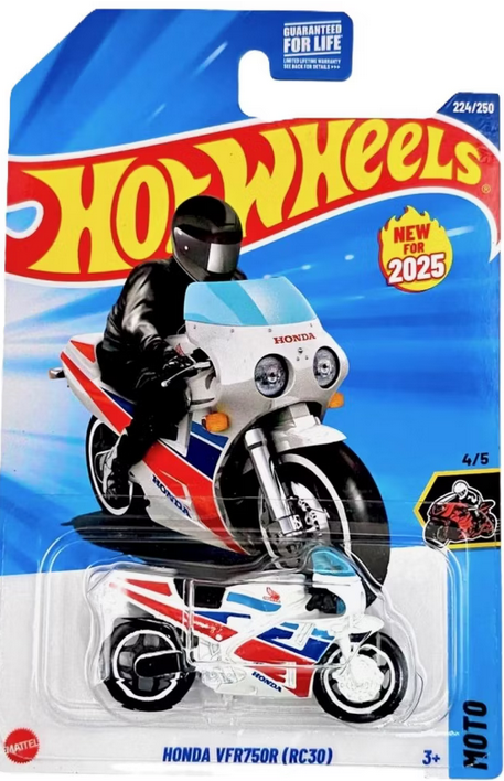 Hot Wheels Honda VFR750R (RC30) 224/250 Moto 4/5