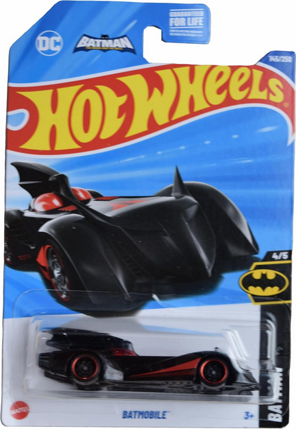 Hot Wheels Batmobile Black/red 145/250 Batman 4/5