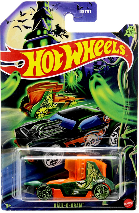 Hot Wheels Halloween 2025 Haul-O-Gram 3/5 Die Cast Car