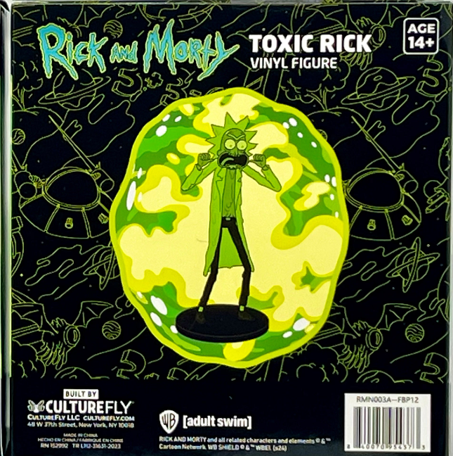 Rick And Morty - Toxic Rick Culturefly / ADULT SWIM Vinyl Figure