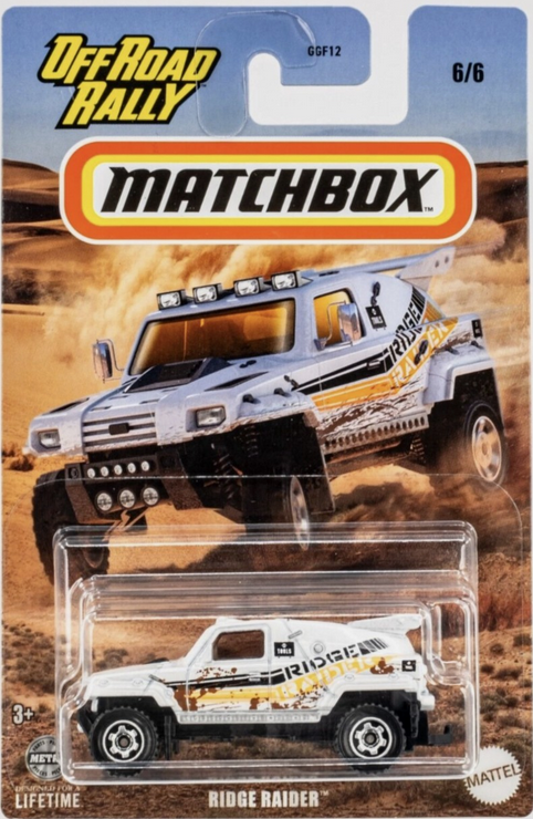 Matchbox Off Road Rally Ridge Raider 6/6