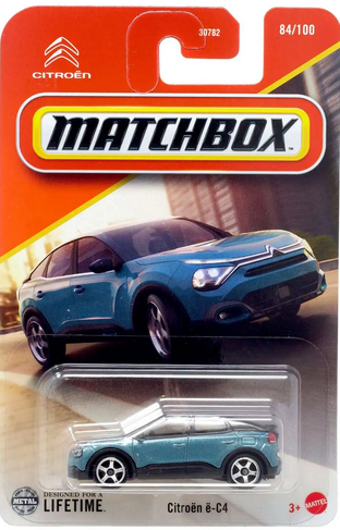 Matchbox Citroen e-C4 Blue 84/150