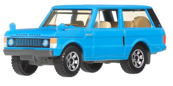 Matchbox 1975 Range Rover Blue Moving Parts