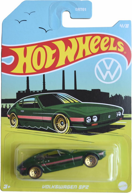 Hot Wheels Volkswagen SP2, Green 4/8