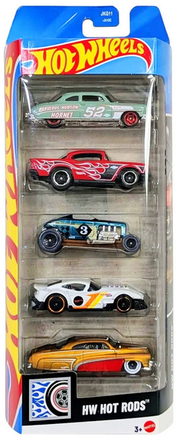 Hot Wheels HW Hot Rods 5 Pack – Toy Wrangler
