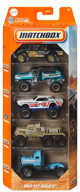 Matchbox MBX Off Road II 5 Pack