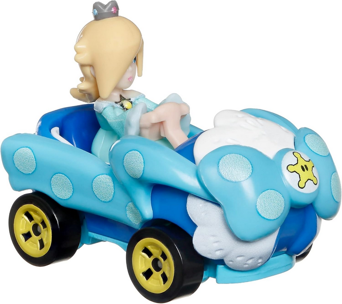 Hot Wheels Mario Kart Rosalina Birthday Gril