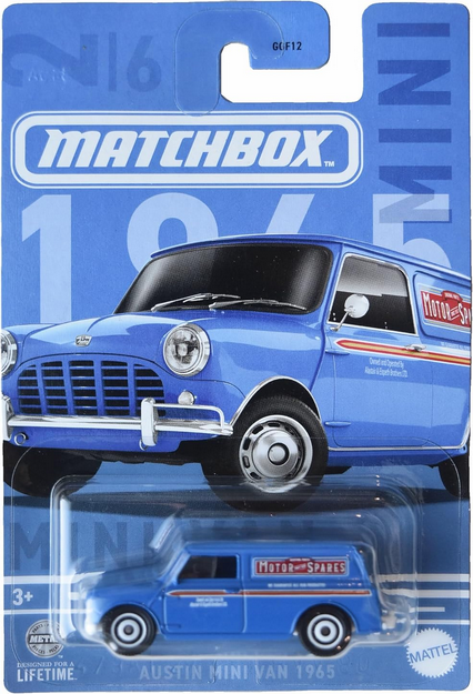 Matchbox Austin Mini Van 1965, Blue 2/6