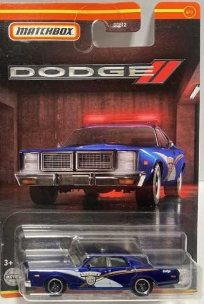 Matchbox 1978 Dodge Monaco Police, Dodge Series 6/12 (Blue)
