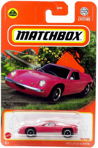 Matchbox 1972 Lotus Europa (Pink) 93/100