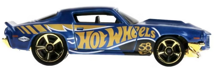 Hot Wheels 1970 Chevy Camaro RS Pearl & Chrome 58th Anniversary