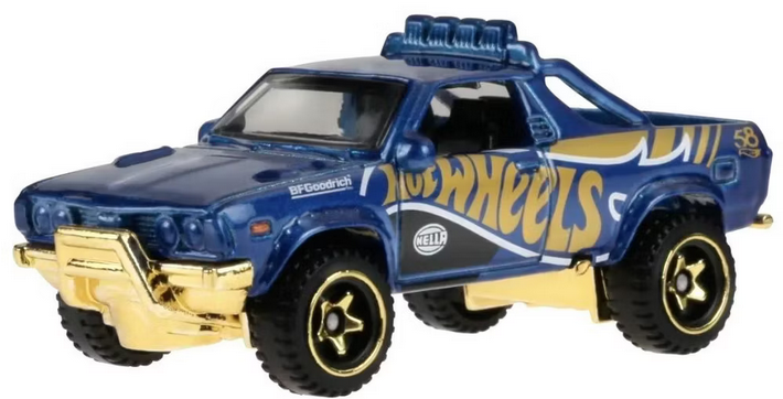Hot Wheels Subaru Brat Pearl & Chrome 58th Anniversary