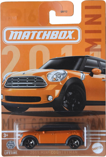 Matchbox 2011 Mini Countryman, Orange 5/6