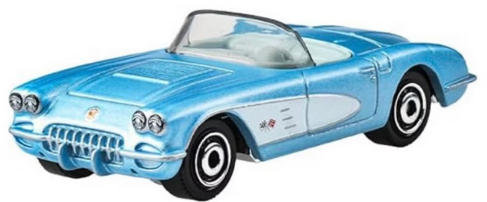 Matchbox 1958 Chevrolet Corvette Light Blue 22/125