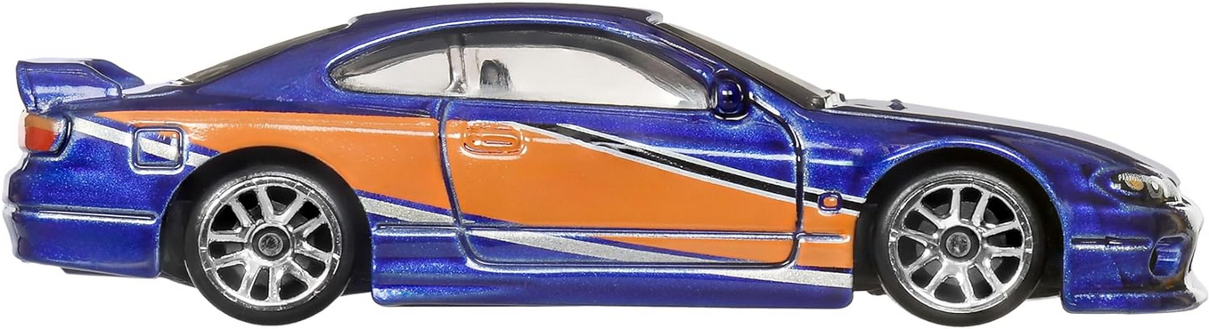 Hot Wheels Fast and Furious Tokyo Drift Car Nissan Silvia S15 Model Die Cast Scale 1:64