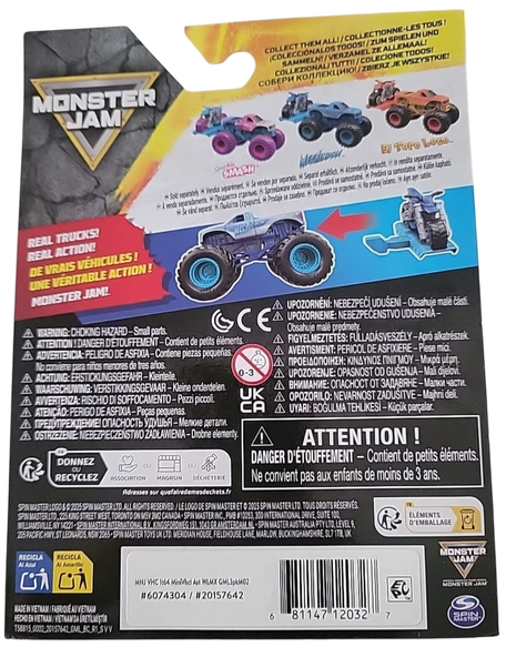 Monster Jam Series 6 Megalodon Monster Truck & Motorcycle Dirt Bike