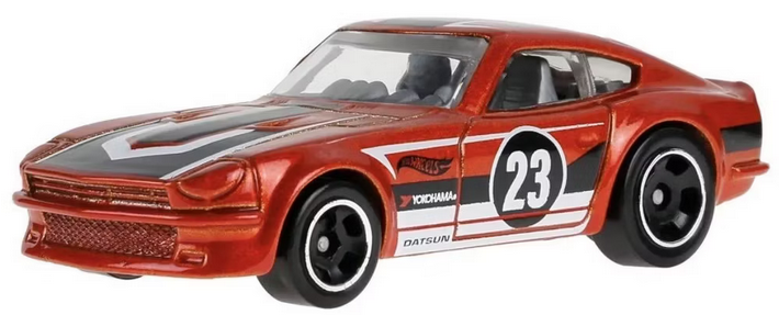 Hot Wheels Datsun 240Z Orange 72/250 Then and Now 2/10