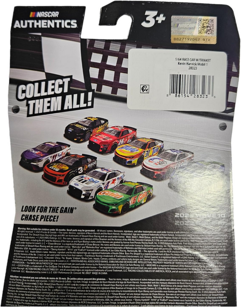 Lionel Racing 2023 NASCAR Authentics Kevin Harvick Wave 10 Diecast Car, 1:64 Scale